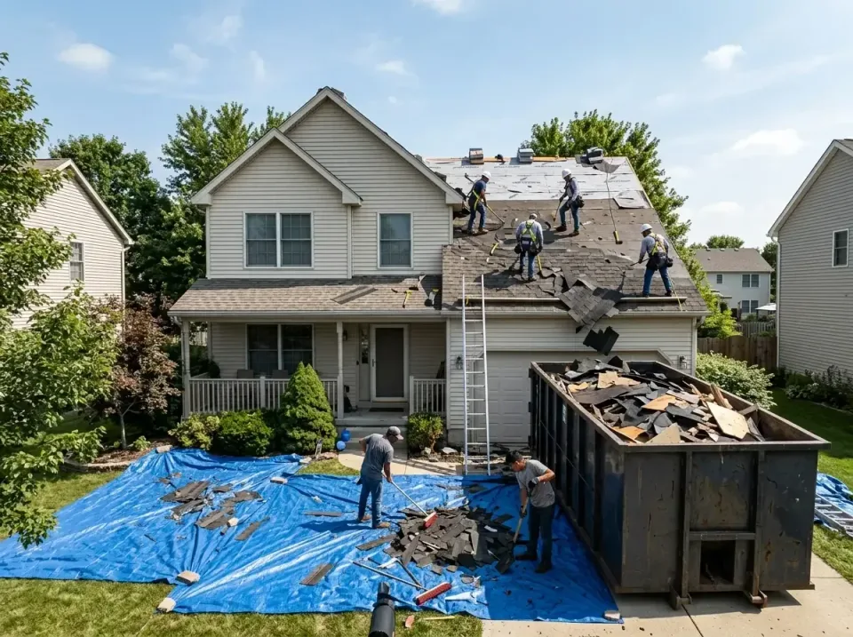 roof-replacement-debris-remova-004 — frequently asked questions, Cheapest Dumpster Rentals in Moulton, AL